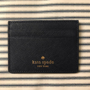 Kate Spade Black Card Holder ❤
